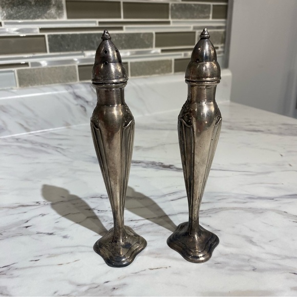 Vintage Viking silver pheasant Quail salt & Pepper set set - Picture 9 of 16